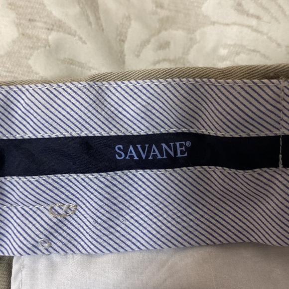 Set of 3 Savane Khakis. 32x30. Gently used. Very good shape. - Picture 3 of 3
